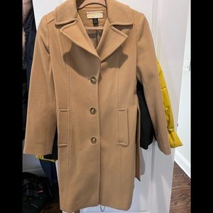 Michael Kors worn 1x tan peacoat